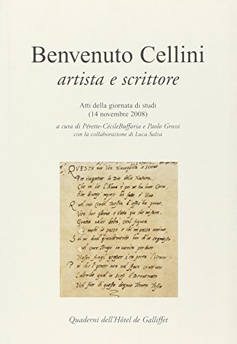 Benvenuto Cellini artiste et écrivain