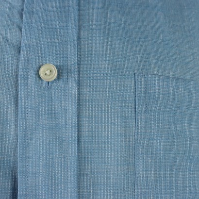 Camisa de lino azul claro de Brooks Brothers