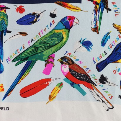 Karl Lagerfeld Foulard Perroquet