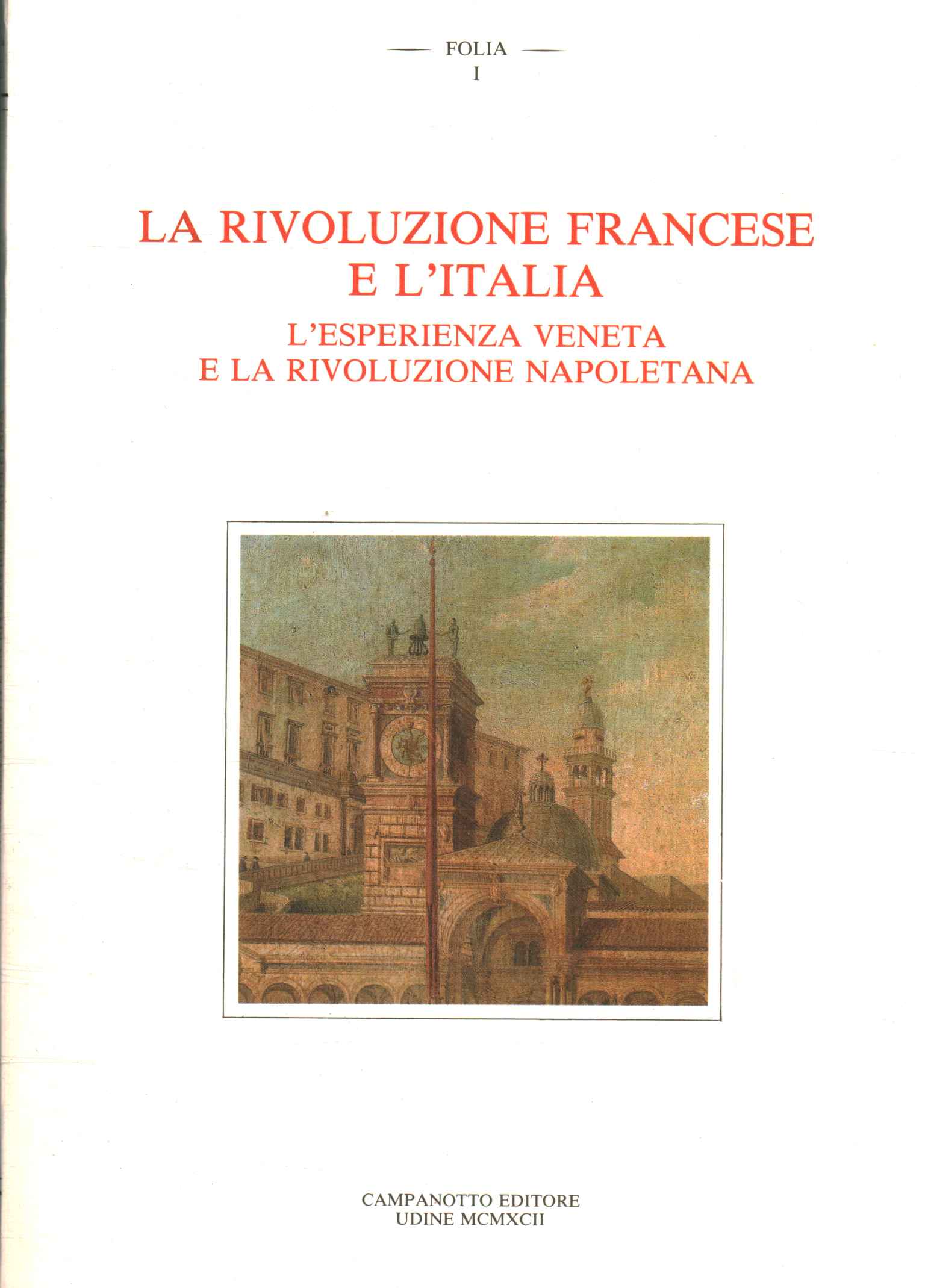 La Révolution française et l'Italie