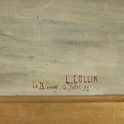 Peinture de Louis-Eugène Collin,Le Bionnay,Louis-Eugène Collin,Louis-Eugène Collin,Louis-Eugène Collin,Louis-Eugène Collin