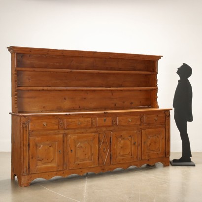 Großes Sideboard aus Kiefernholz