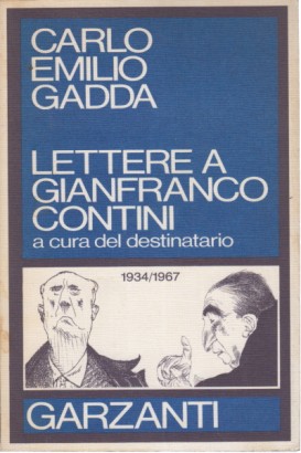 Lettere a Gianfranco Contini