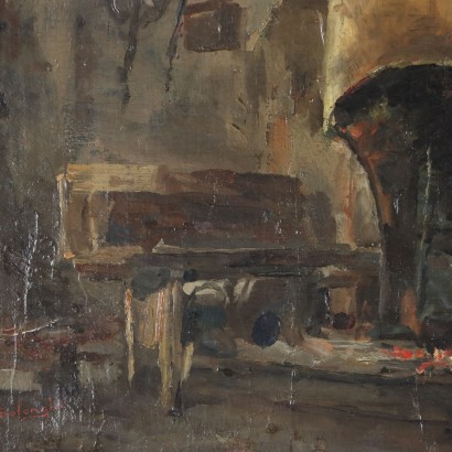 Painting by Giuseppe Solenghi,The Smuggler's Kitchen,Giuseppe Solenghi,Giuseppe Solenghi,Giuseppe Solenghi,Giuseppe Solenghi,Giuseppe Solenghi,Giuseppe Solenghi