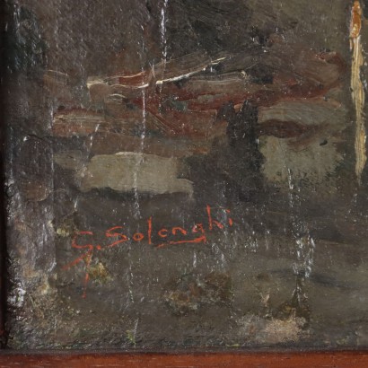 Pintura de Giuseppe Solenghi,La cocina del contrabandista,Giuseppe Solenghi,Giuseppe Solenghi,Giuseppe Solenghi,Giuseppe Solenghi,Giuseppe Solenghi