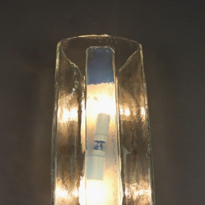 Lampe en verre de Murano des années 70