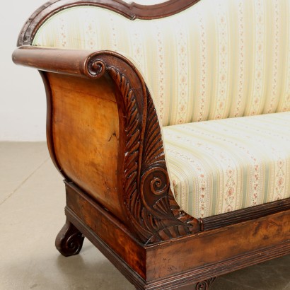 SOFA, Louis Philippe Boat Sofa