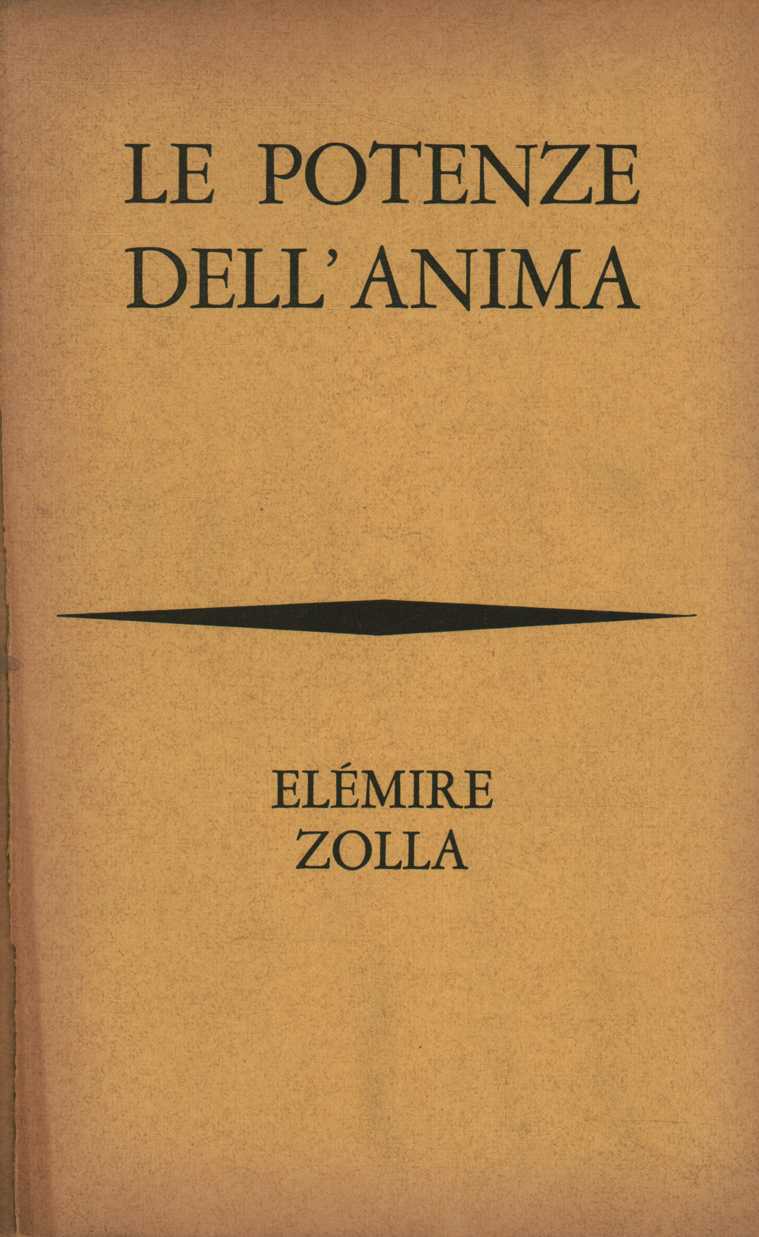 Le potenze dell'anima. Morfologia