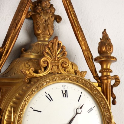 Bronze Wall Pendulum Clock