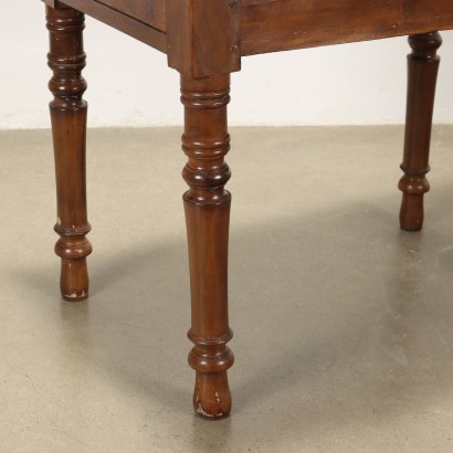 Antique Wood Wallet Table