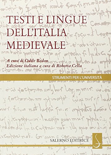 Textos e idiomas del italiano medio.