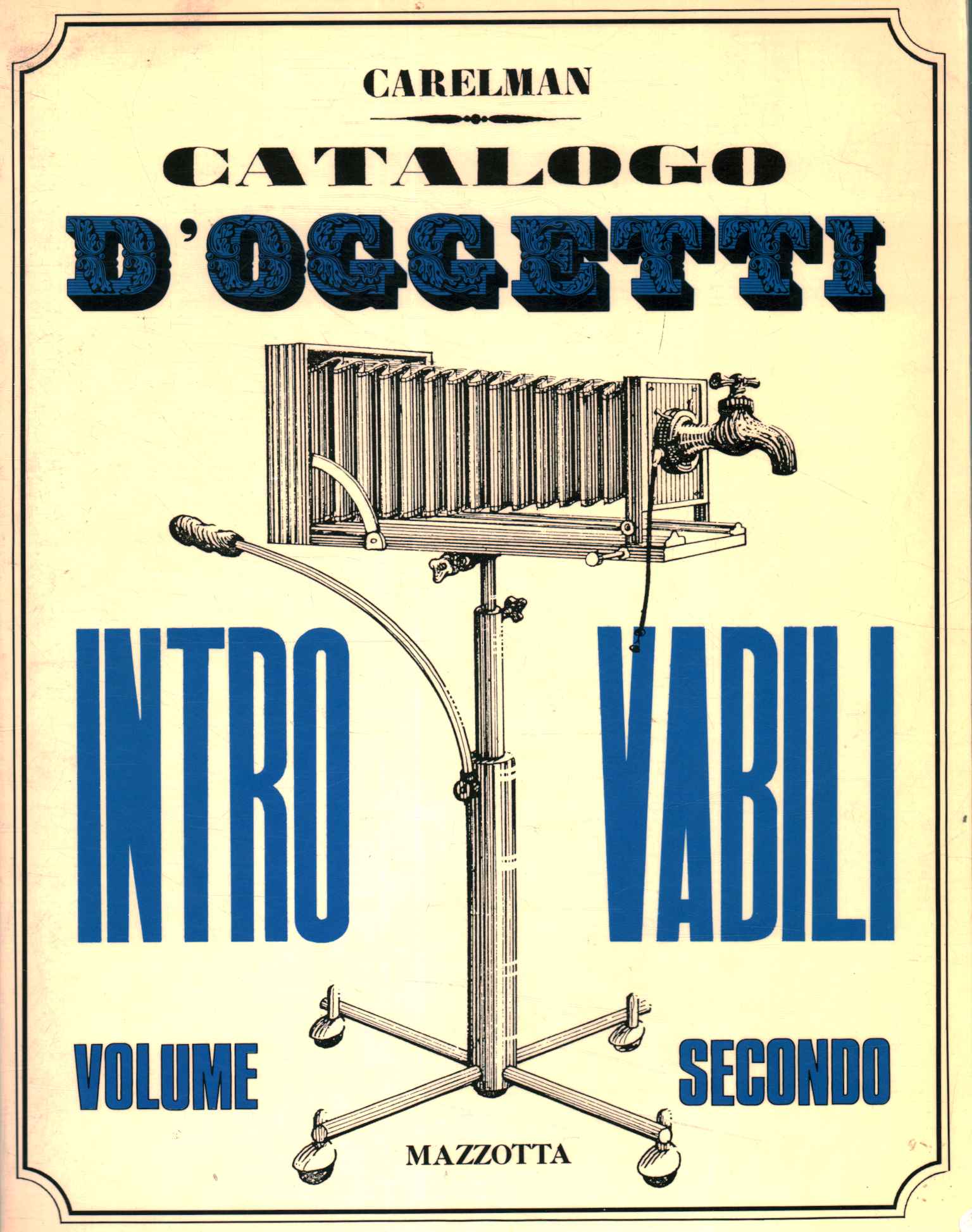 Catalogo d'oggetti introvabili (V