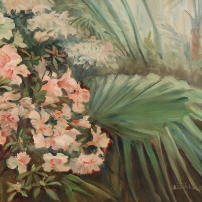 Gemälde Landschaft mit Blumen 1942, Gemälde Landschaft mit Blumen 1942, Gemälde Landschaft mit Blumen 1942, Gemälde Landschaft mit Blumen 1942, Gemälde Landschaft mit Blumen 1942, Gemälde Landschaft mit Blumen 1942