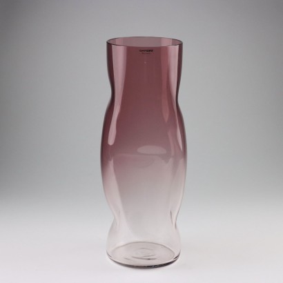 Glass Vase Barbini Murano Manufacture