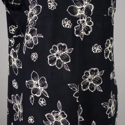 Vestido floral vintage Les Copains