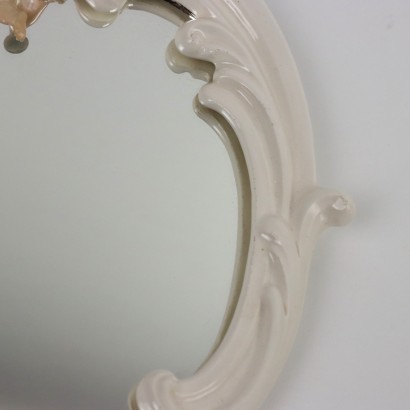 Miroir en porcelaine réalisé par Triade