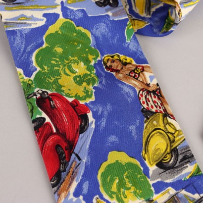 Dolce & Gabbana Vespa Tie,Dolce and Gabbana Vespa Tie