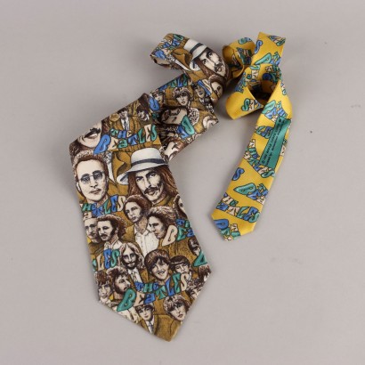 Roberto Mocellini For The Beatles Tie Pure Silk Second Hand