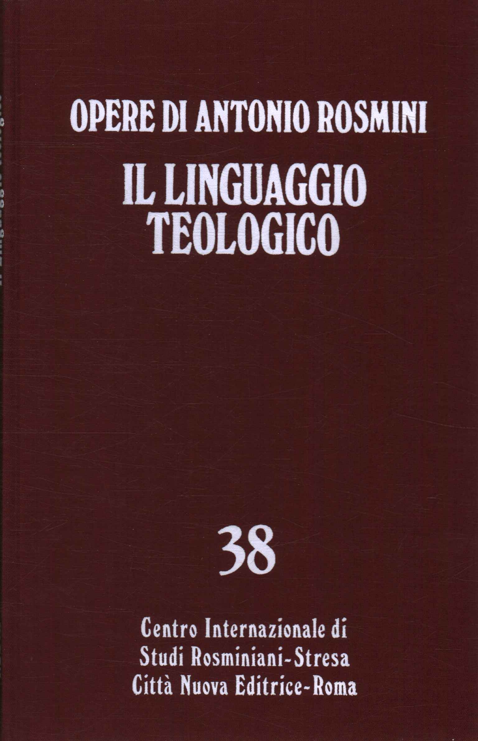 Obras teológicas. Lenguaje teológico%