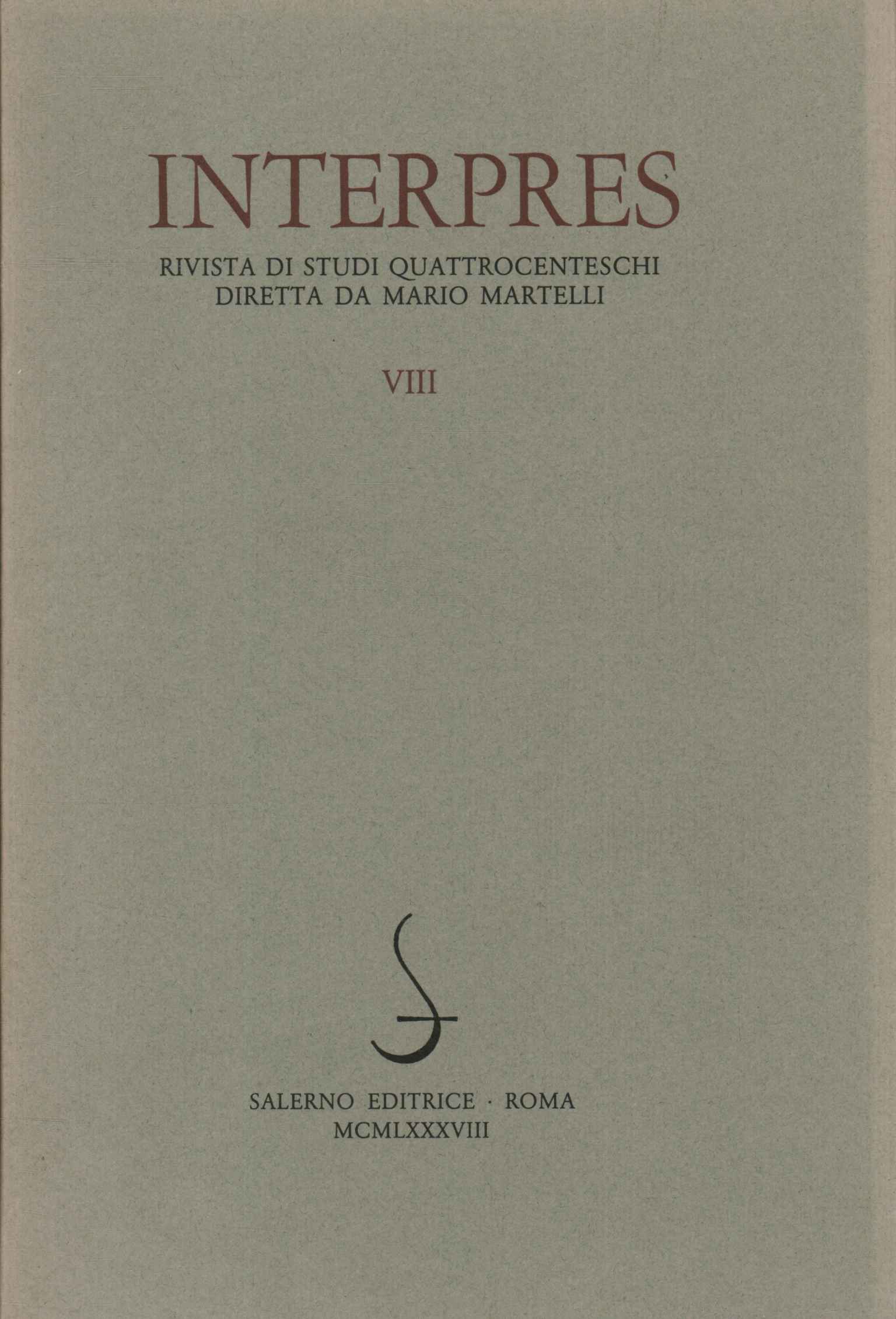 Interprétation VIII