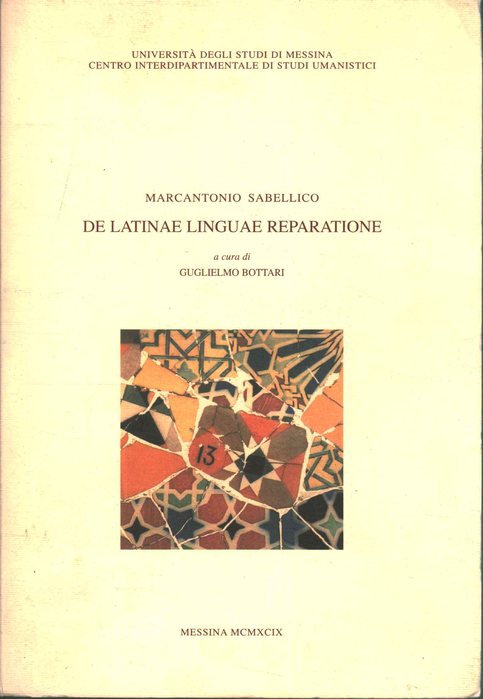 De latinae linguae reparatione