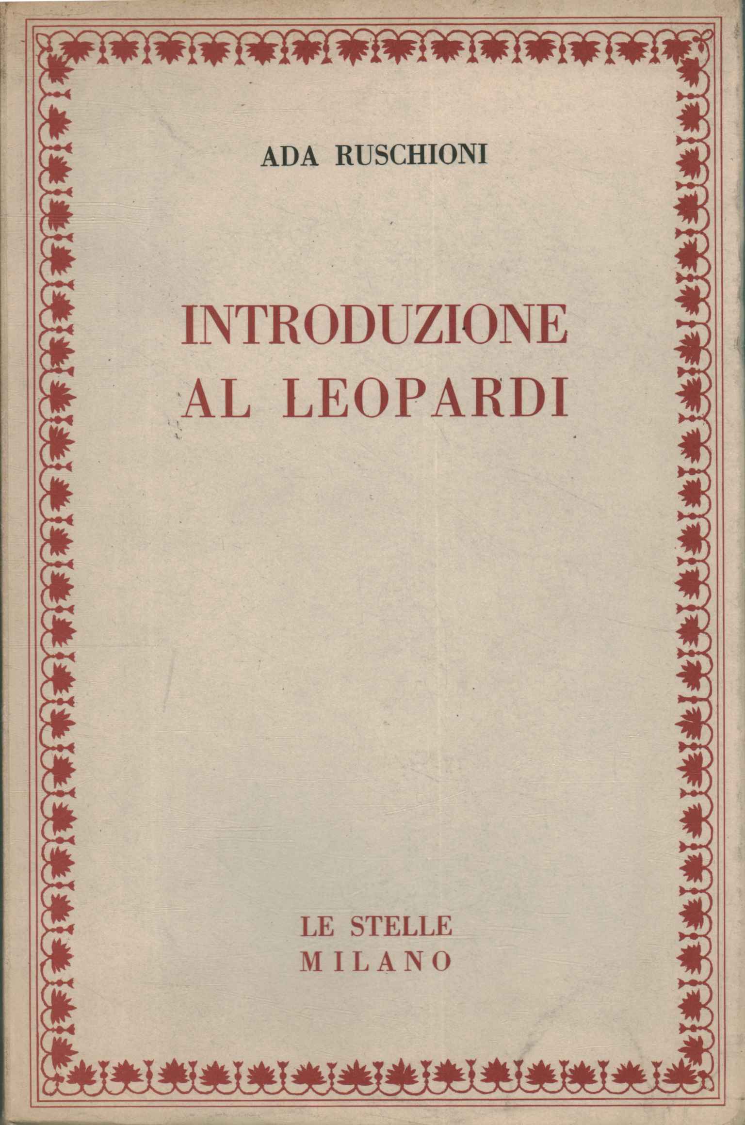 Einführung in Leopardi