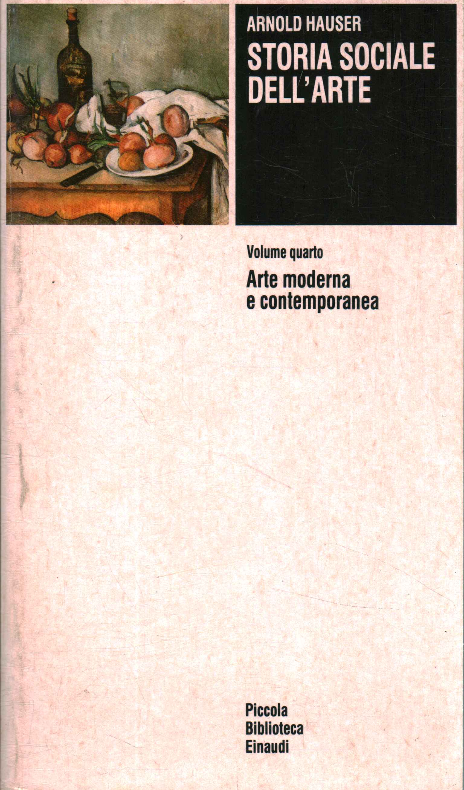 Storia sociale dell'arte (Volume%