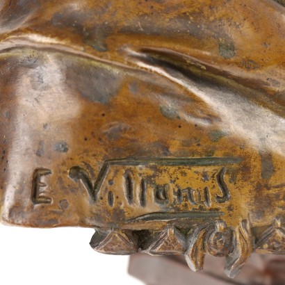 La Sibilla Busto in Bronzo Emmanuel Vi