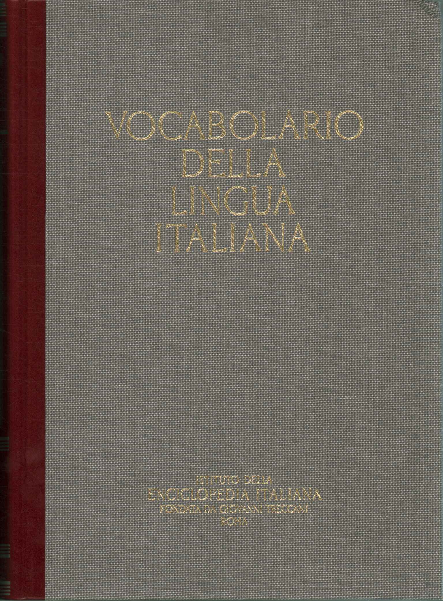 Vocabulaire de la langue italienne (II D,Vocabulaire de la langue italienne (II D,Vocabulaire de la langue italienne (II D)