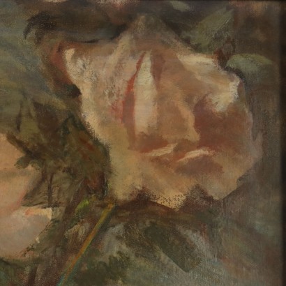 Painting by Roberto Borsa, Flower in a vase, Roberto Borsa, Roberto Borsa, Roberto Borsa, Roberto Borsa