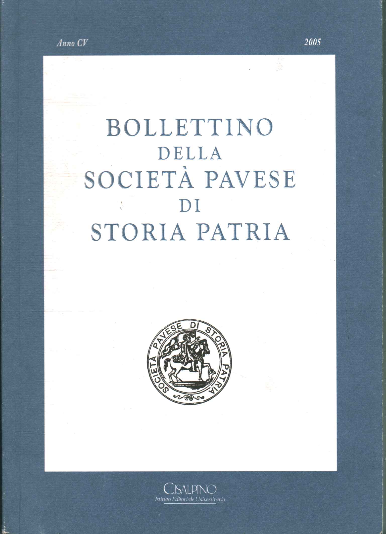 Bulletin of the Pavia society of