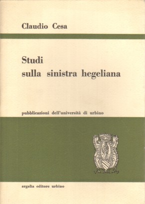 Studi sulla sinistra Hegeliana