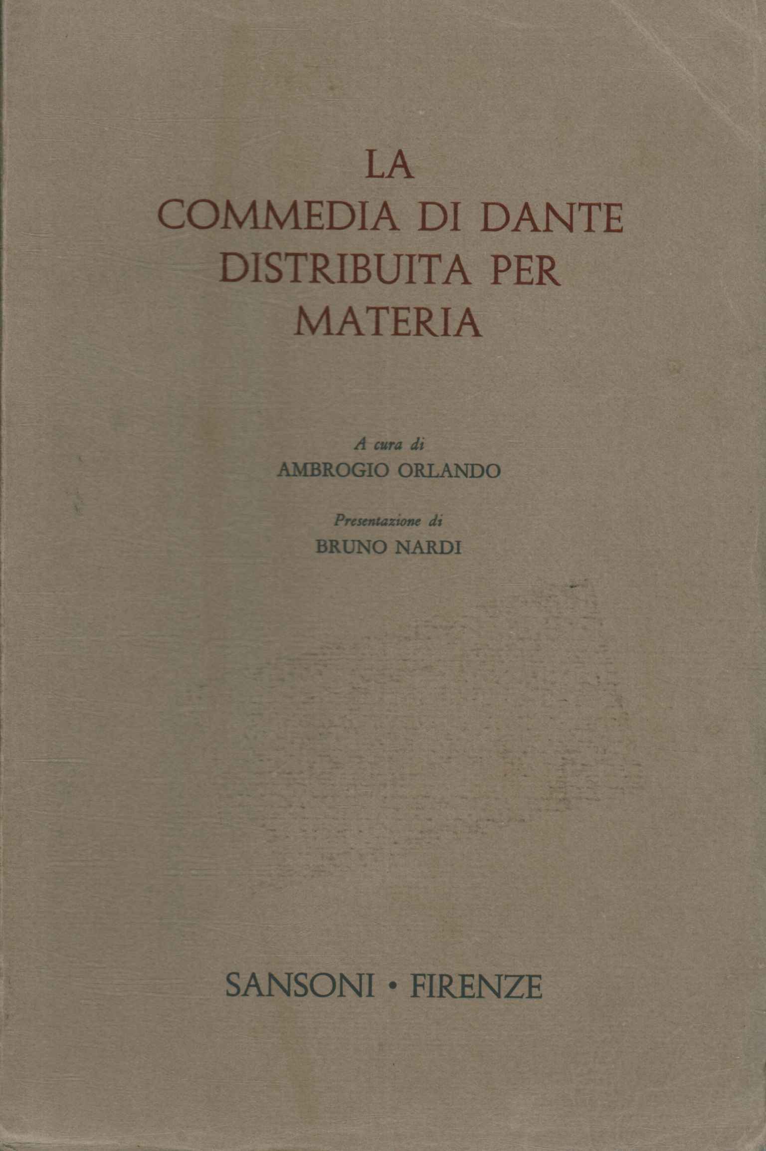 La Comédie de Dante distribué par m