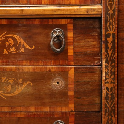 Neoclassical Style Inlaid Sideboard