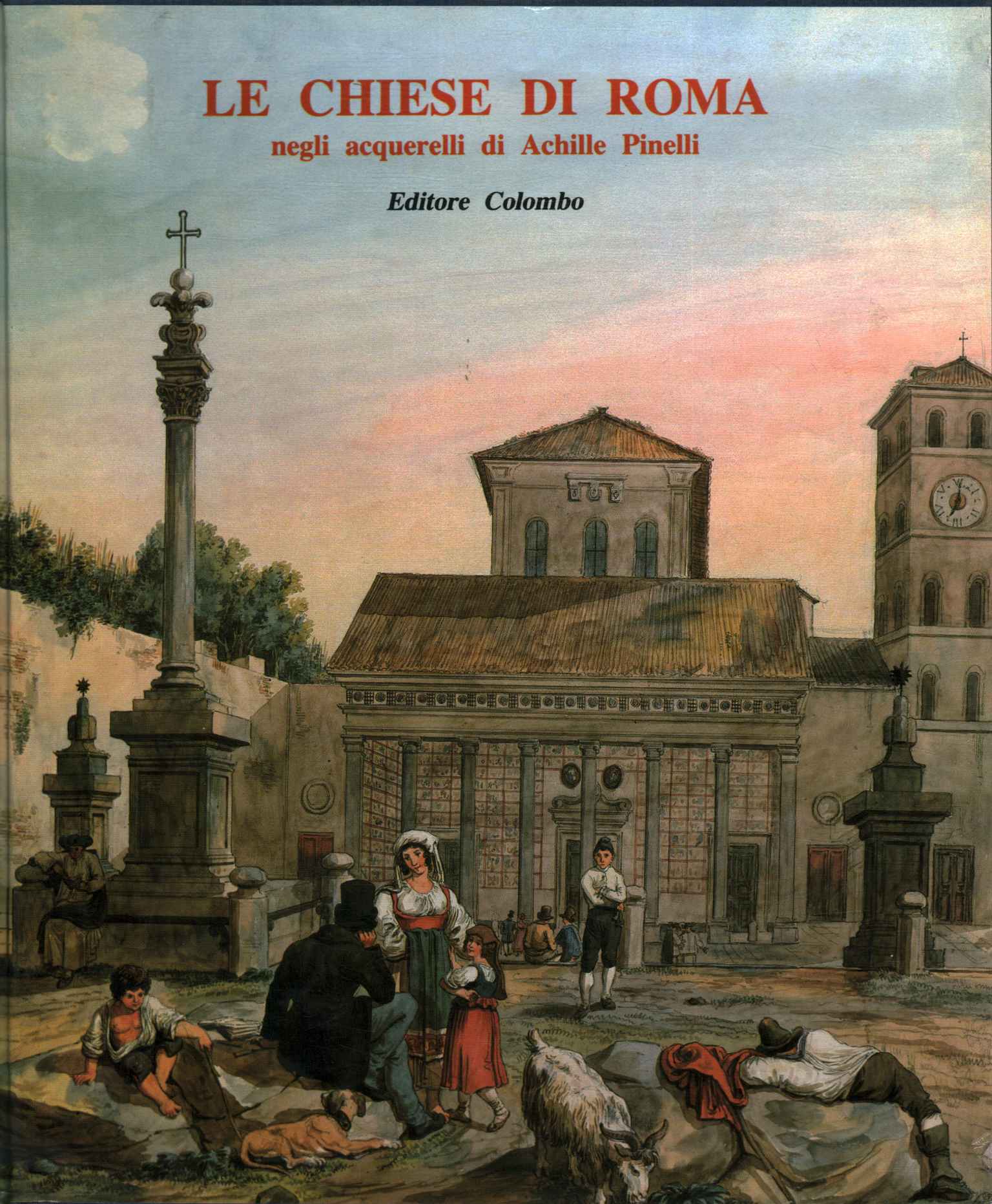 Les églises de Rome dans les aquarelles de%