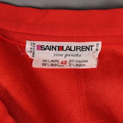 Saint Laurent Vintage Roter Rock