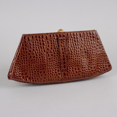 Ugo Correani Fine Leather Clutch Bag,Ugo Correani Vintage Leather Clutch Bag