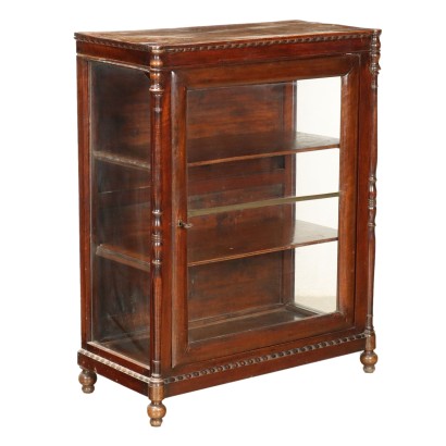 Antique Louis Philippe Cupboard Walnut Italy XIX Century