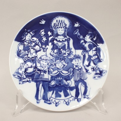 Plato de Navidad Royal Copenhagen Niño,Lucia,Ingrid Jensen,Ingrid Jensen,Ingrid Jensen,Ingrid Jensen,Ingrid Jensen