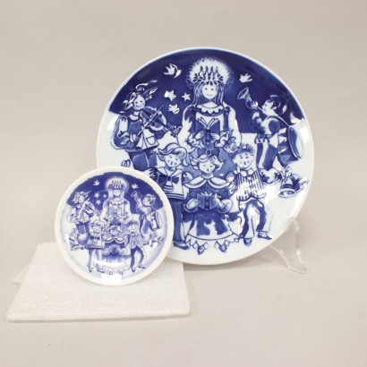 Royal Copenhagen Christmas Plate Child,Lucia,Ingrid Jensen,Ingrid Jensen,Ingrid Jensen,Ingrid Jensen,Ingrid Jensen