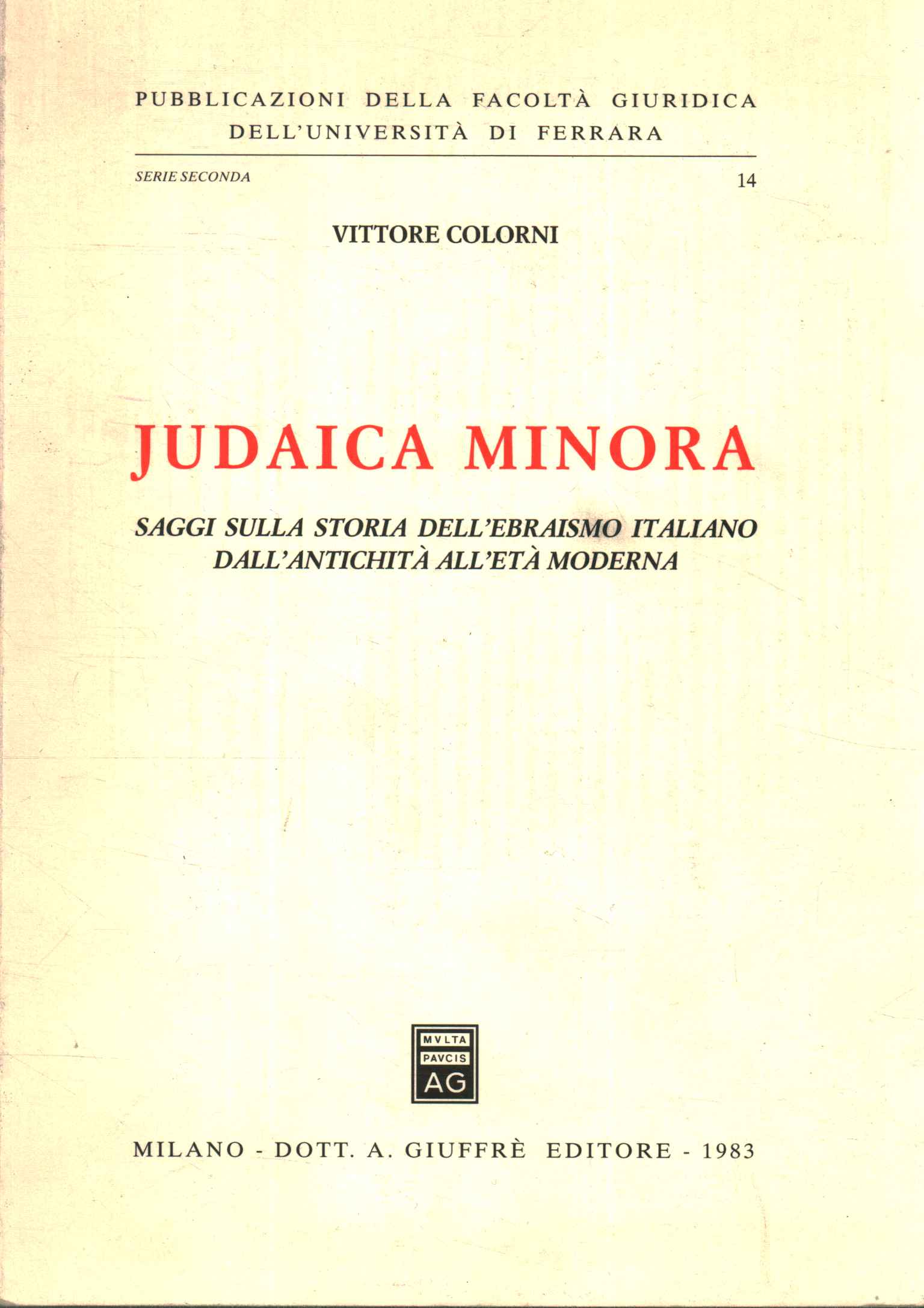 Judaica Menor