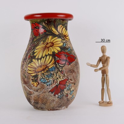 Vase V. Mazzotti Albisola Manufaktur