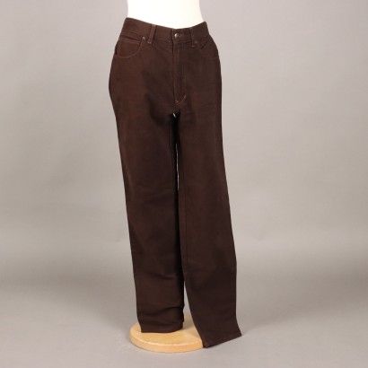 Fendi Pantalon Second Hand Coton Taille 46 Italie