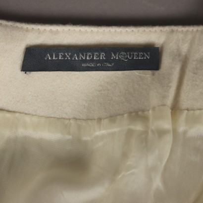 Jupe en laine Alexander McQueen