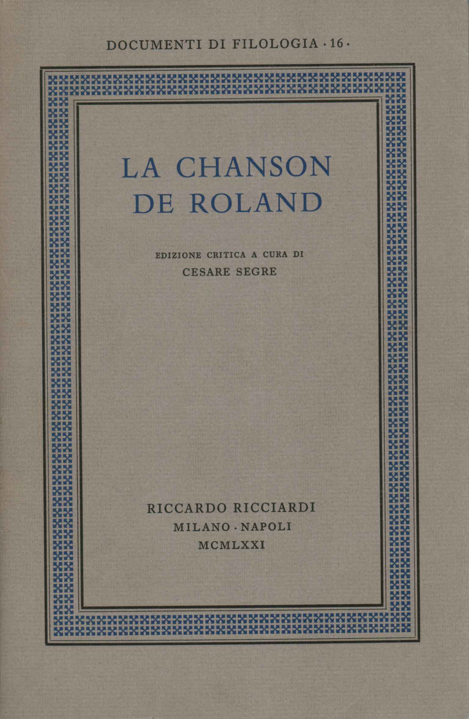 La canción de Roland.