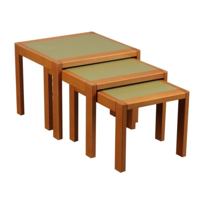 Trio de tables basses des années 80 et 90