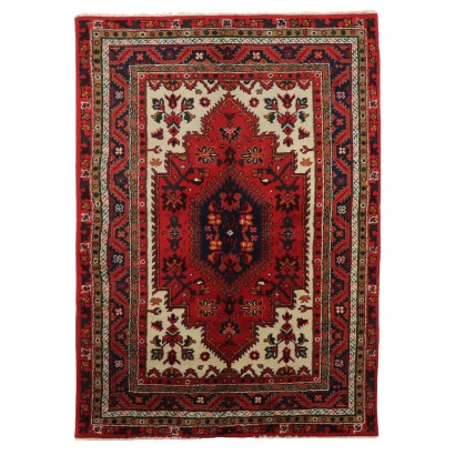 Tapis Joshagan Ancien Coton Laine Noeud Gros 226 x 150 cm