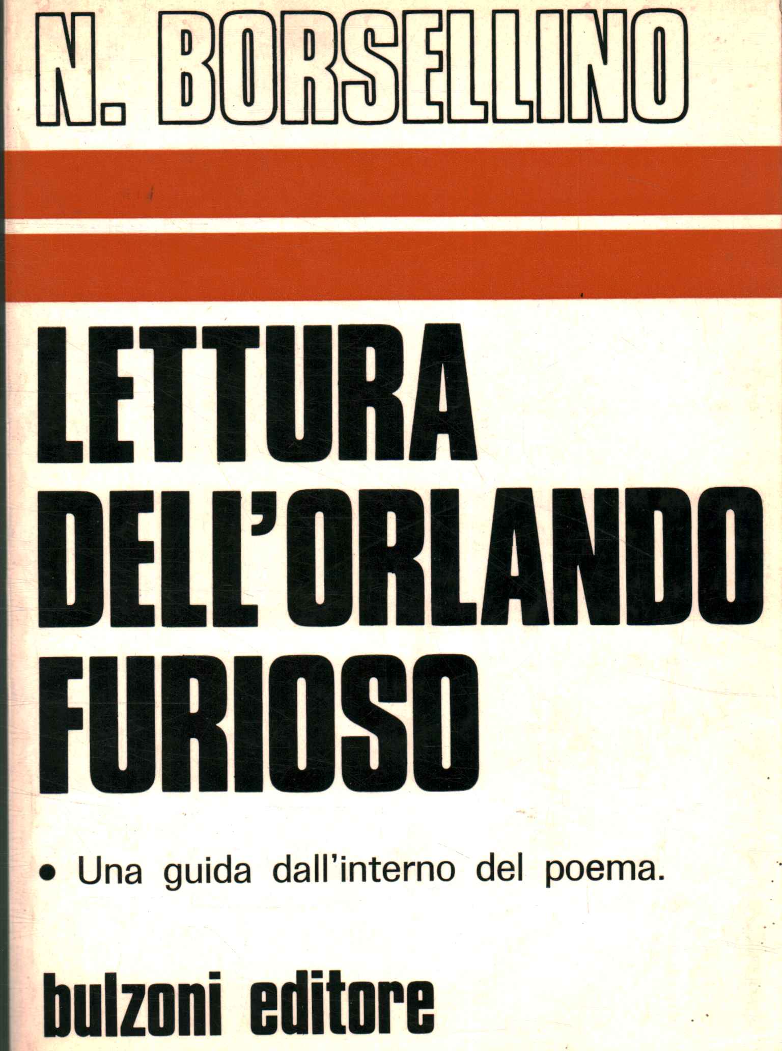 Lecture d’Orlando Furioso