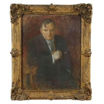 Tableau Portrait masculin 1913,Peinture Portrait masculin 1913