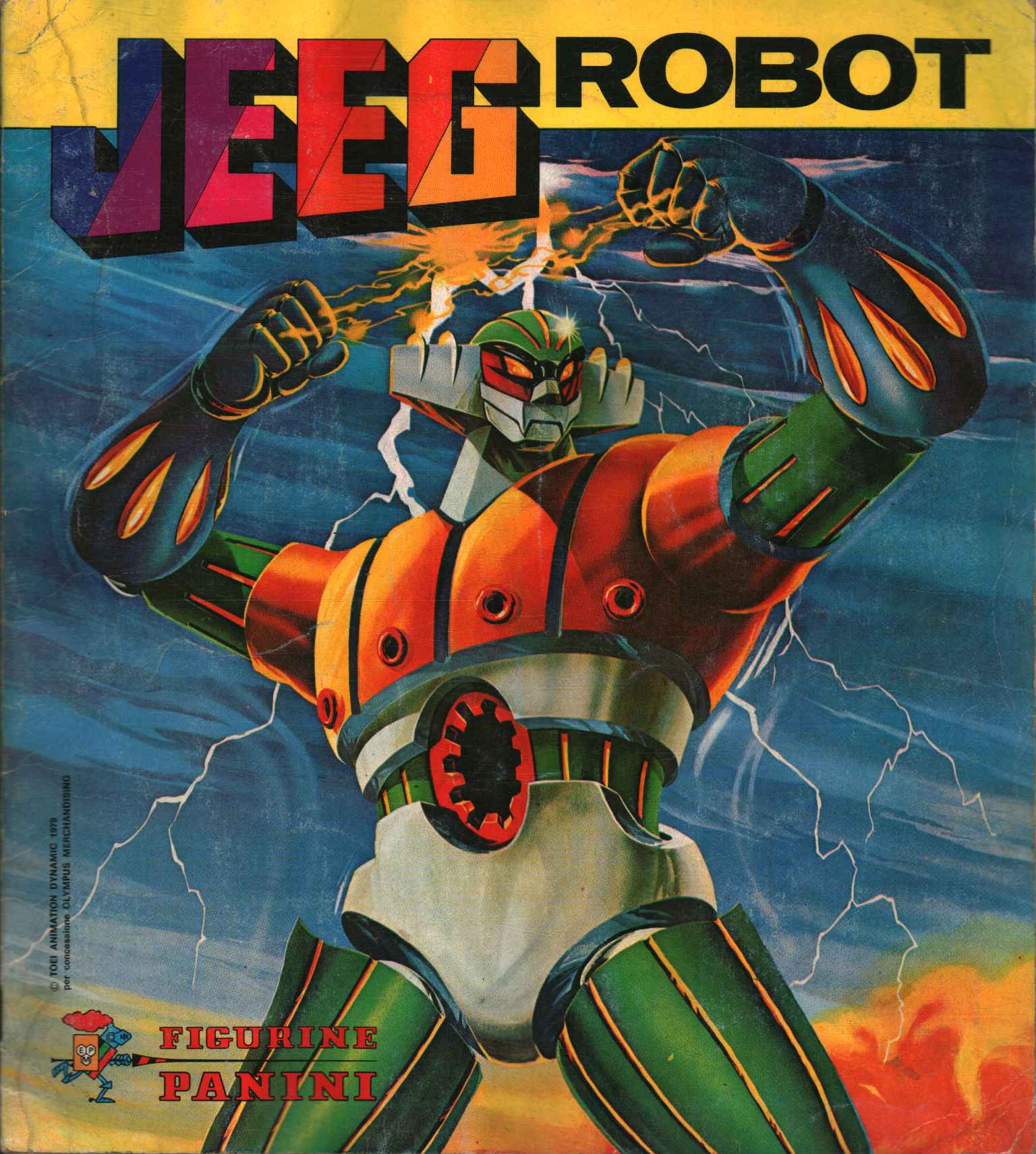 Album complet des robots Jeeg